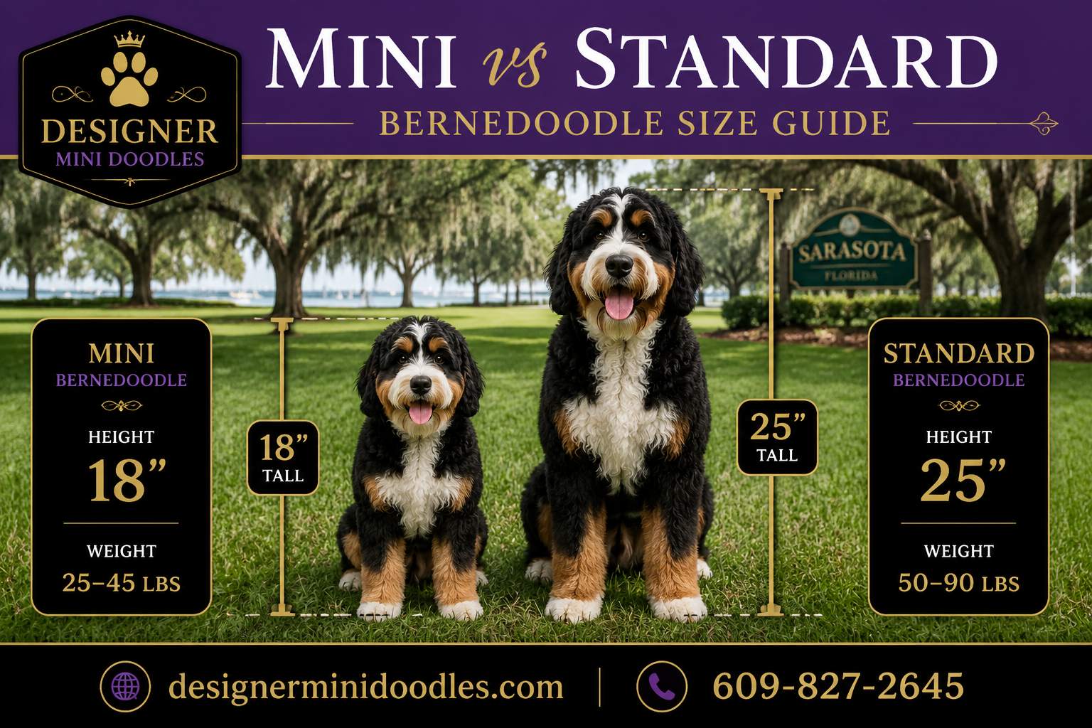 Where Can I Find Reputable Mini Bernedoodle Breeders Near Sarasota?