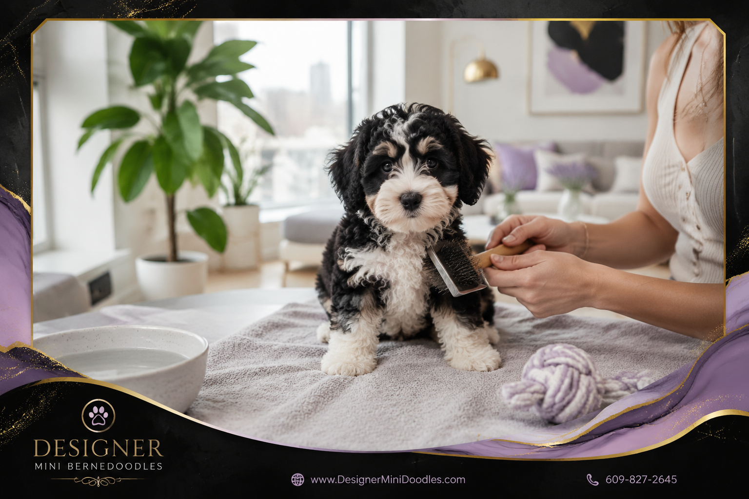micro mini bernedoodle puppies