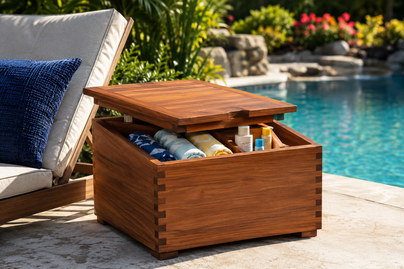 Maintaining and Personalizing Your Poolside Storage Tables