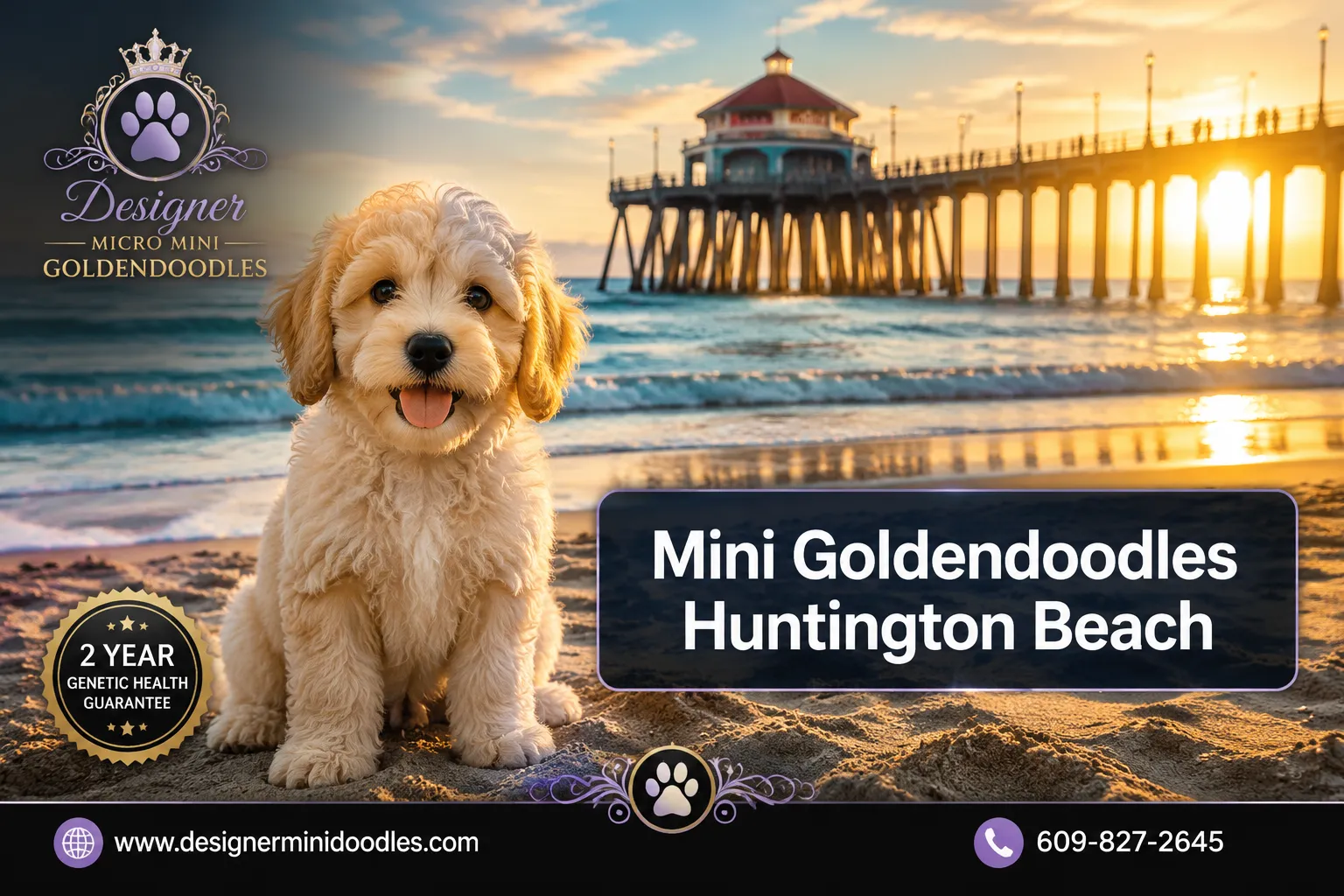 mini goldendoodles Huntington Beach California