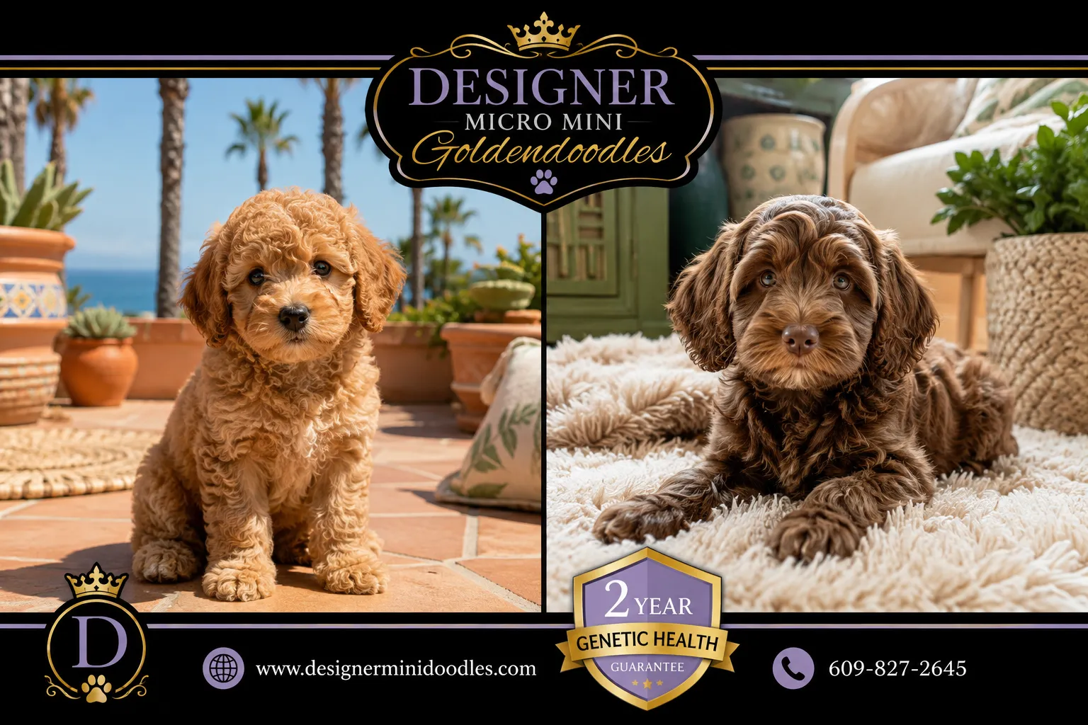 Mini Goldendoodle Breeders in Huntington Beach, California