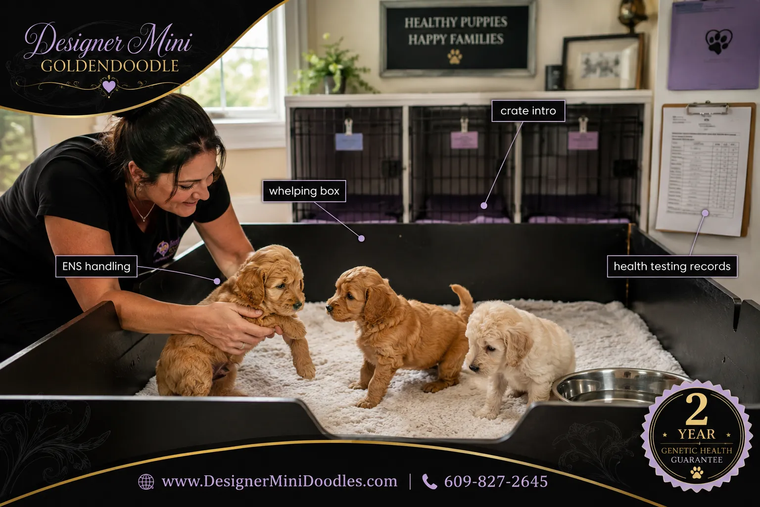 mini goldendoodle Illinois