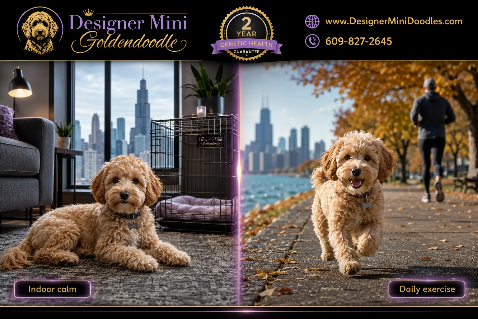 mini goldendoodle Illinois