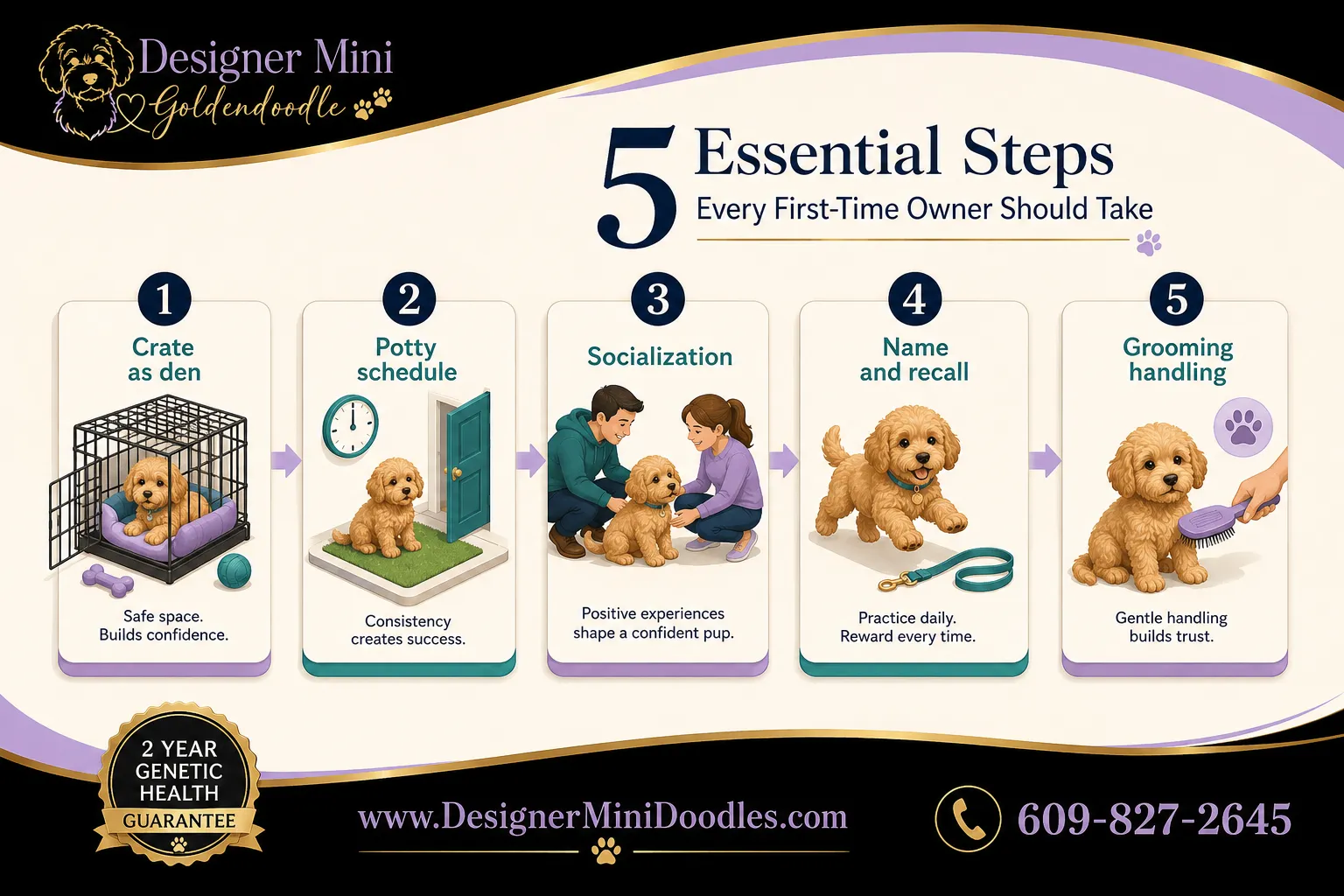 Training Tips for First-Time Mini Goldendoodle Owners