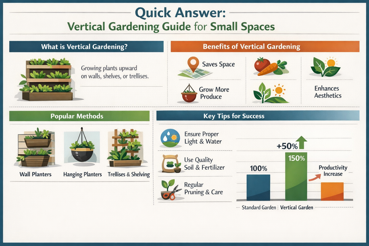 Vertical Gardening Guide for Small Spaces