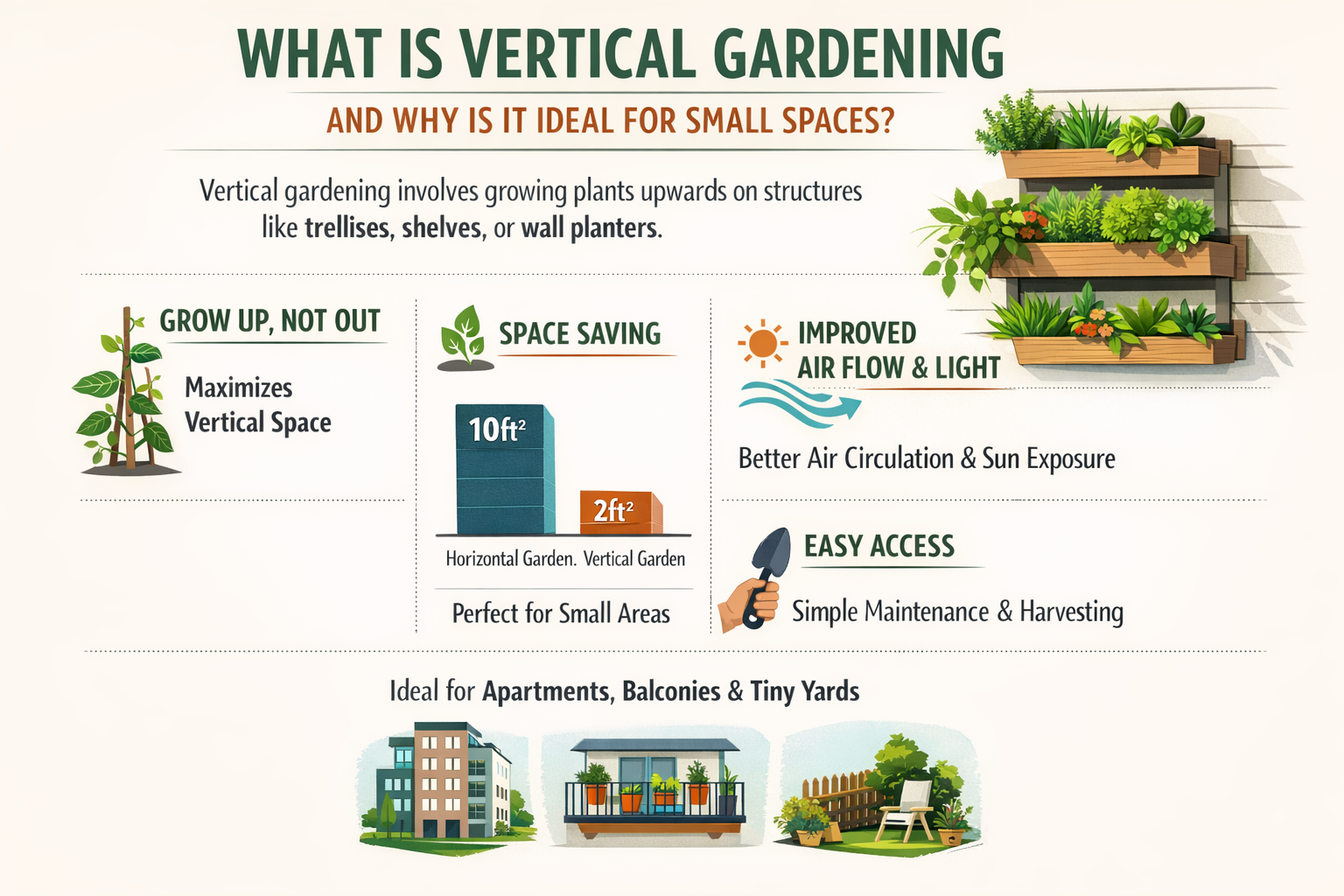 Vertical Gardening Guide for Small Spaces