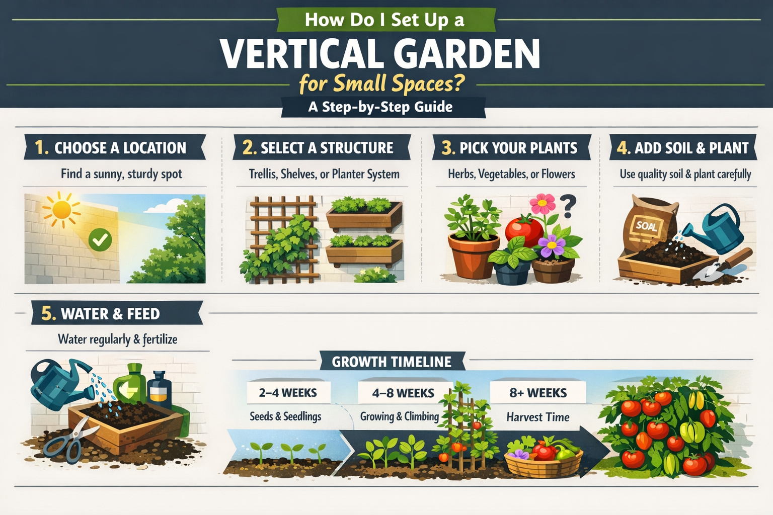Vertical Gardening Guide for Small Spaces