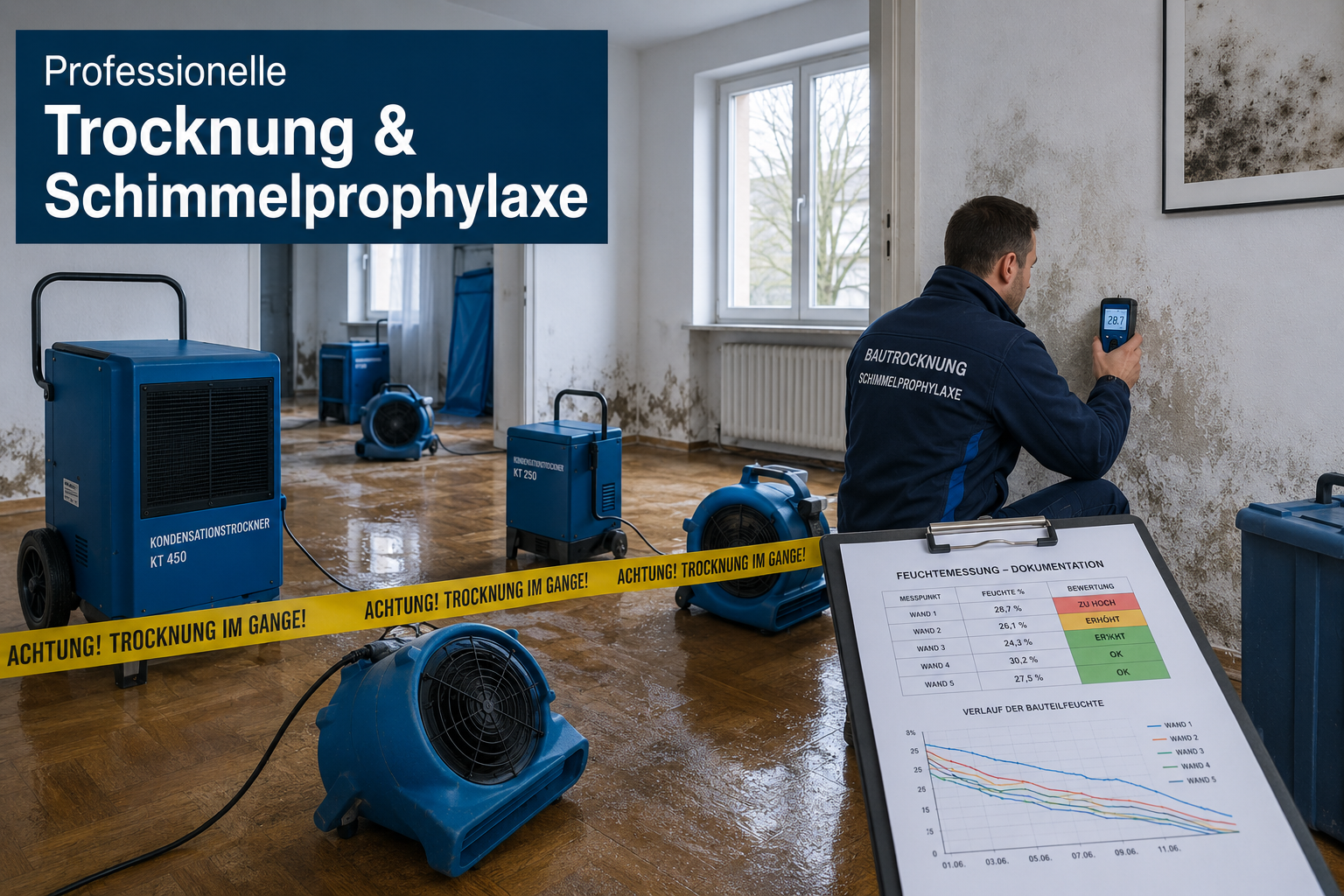 Wasserschaden vorbeugen: Tipps zur Prävention