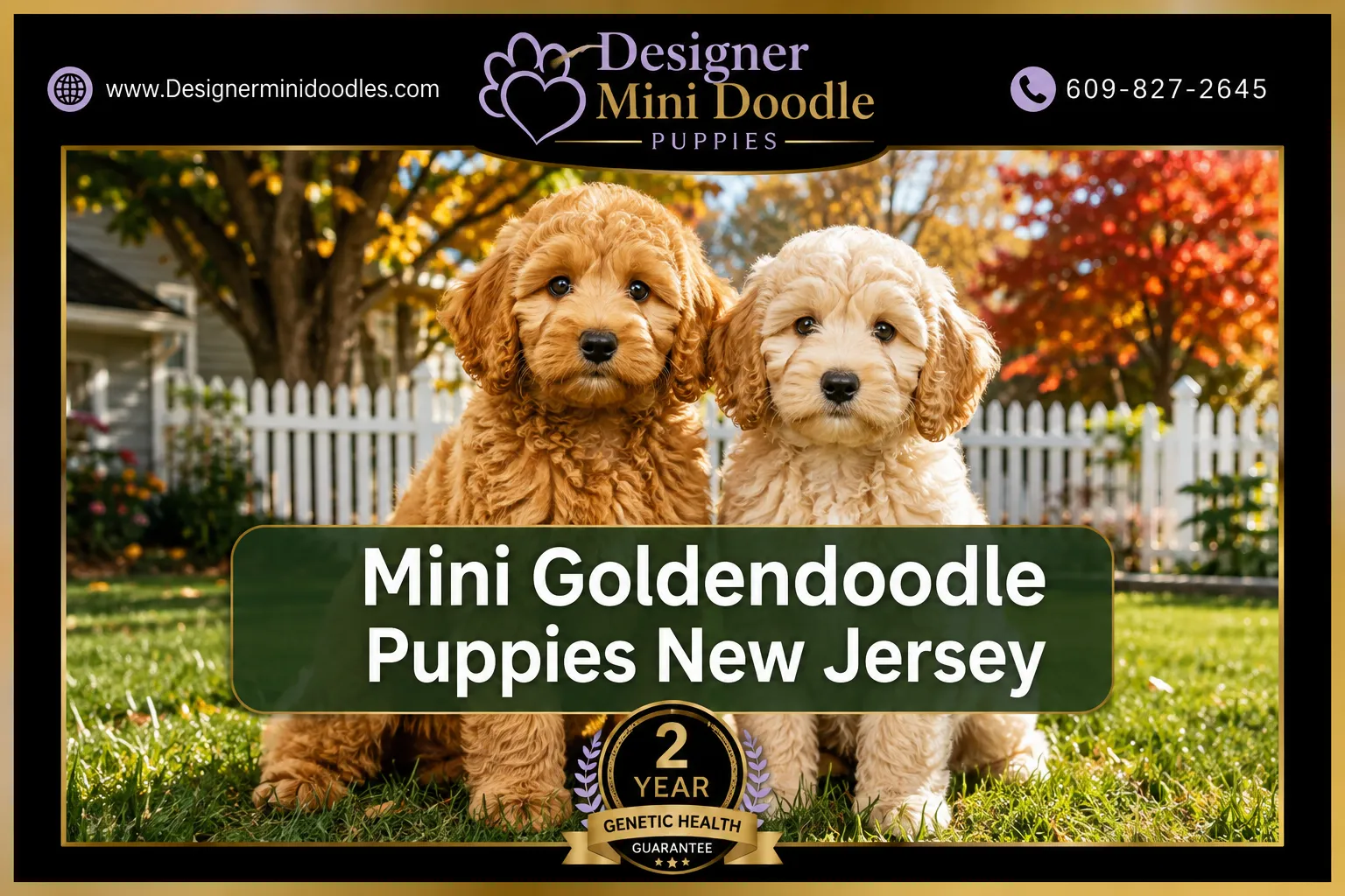 mini golden doodle puppies New Jersey