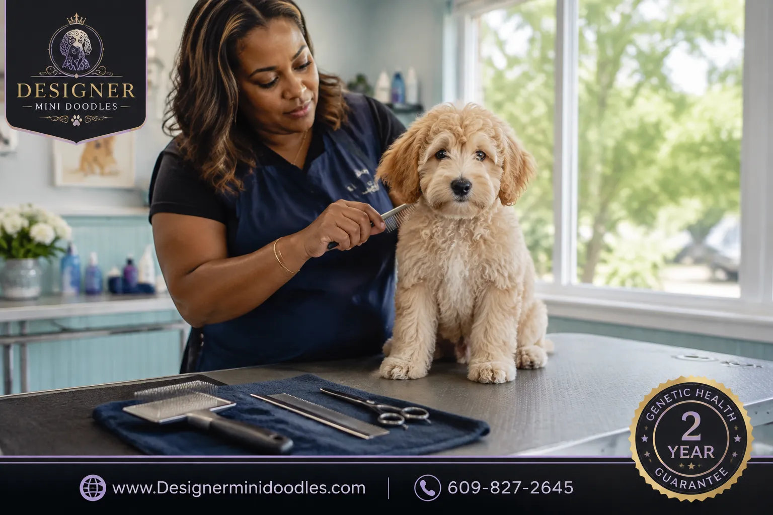 mini golden doodle puppies New Jersey