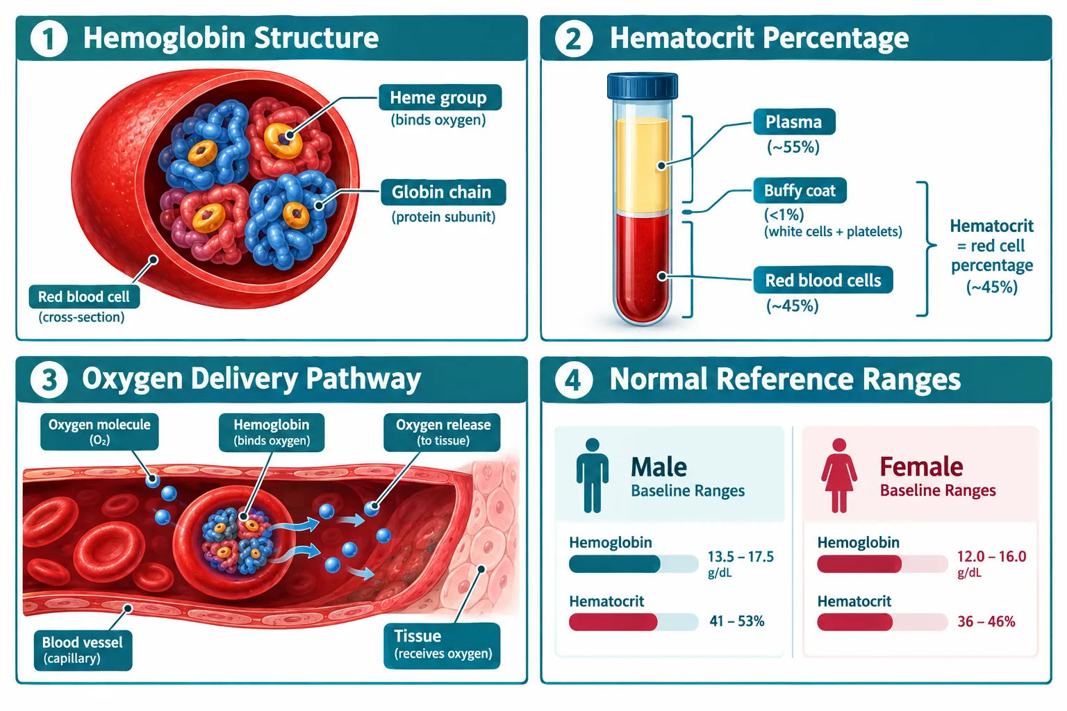 What Hemoglobin and Hematocrit Actually Measure