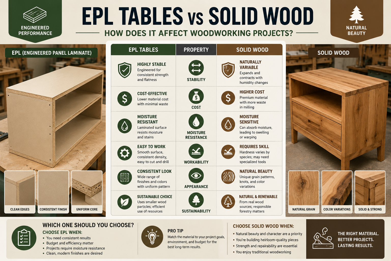 Advantages of Using EPL in Woodworking