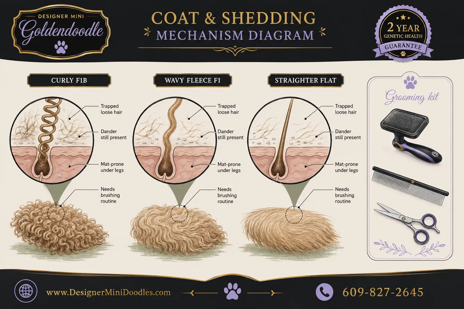 Do goldendoodles shed, and are they hypoallergenic?