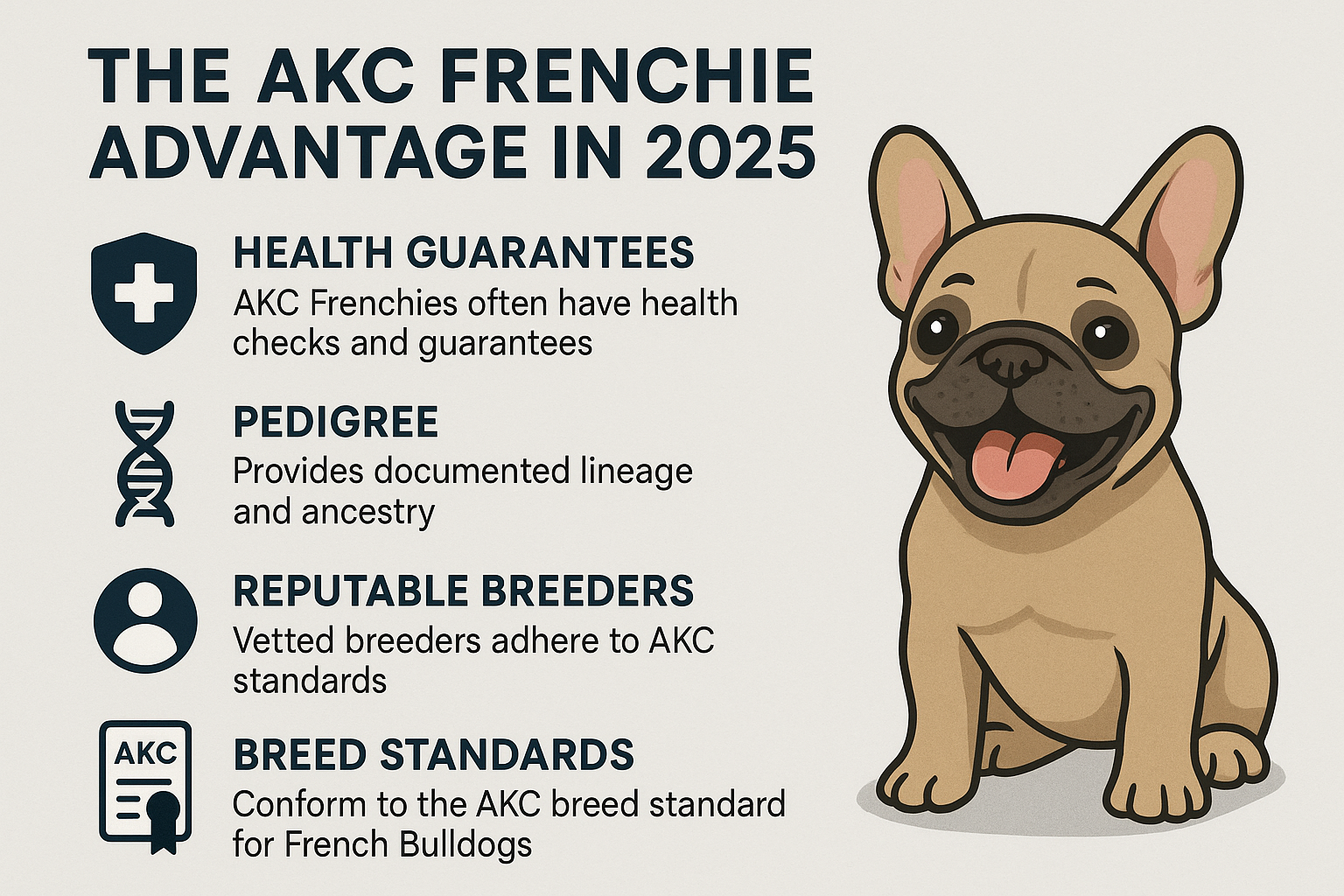 Buying an AKC Frenchie puppy