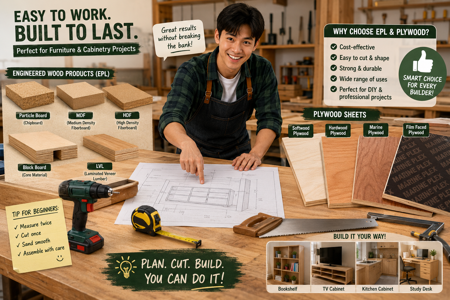 Understanding EPL and Plywood: Foundations for Budget-Friendly Furniture