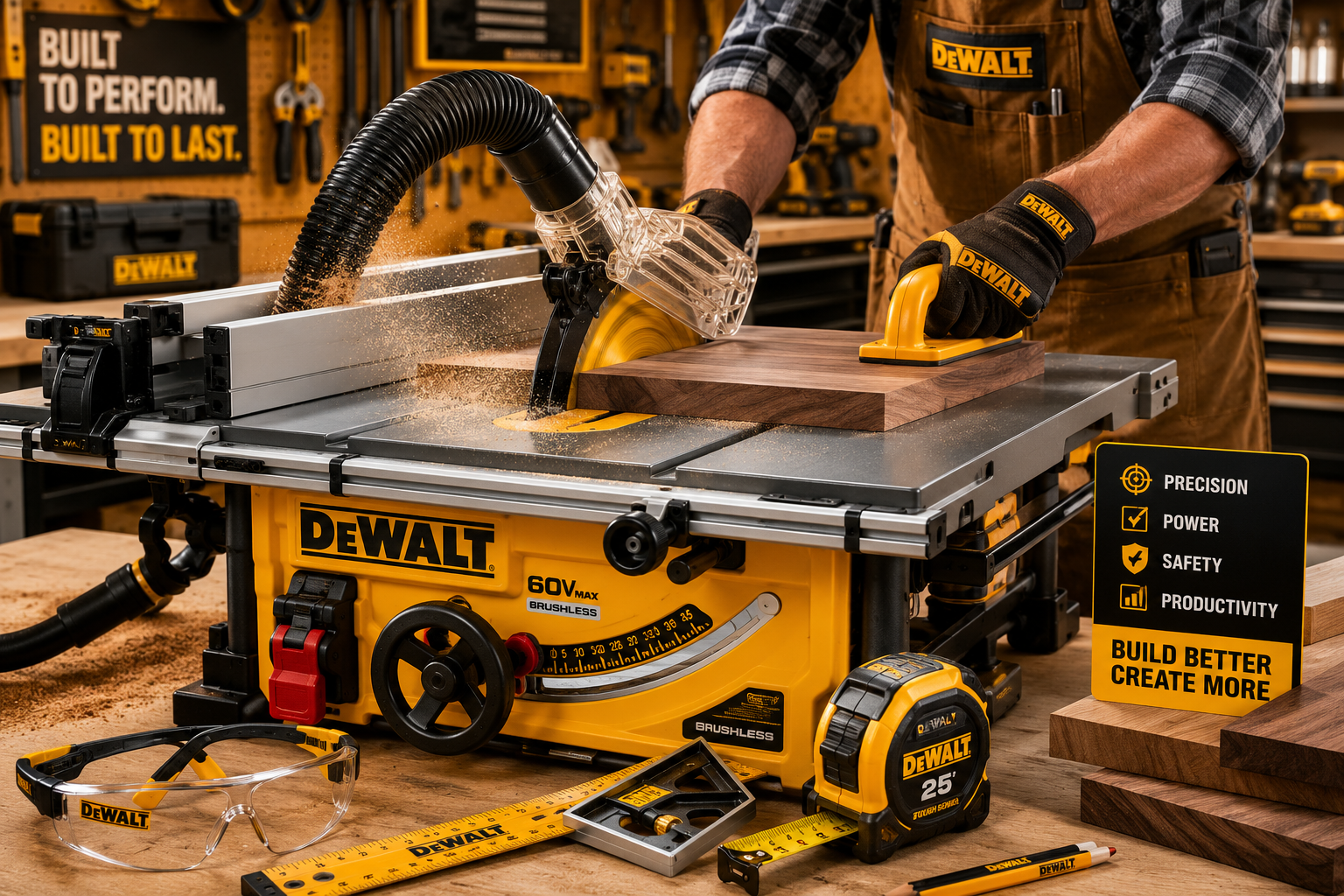 Essential DeWalt Power Tools for Every Woodworking Workshop