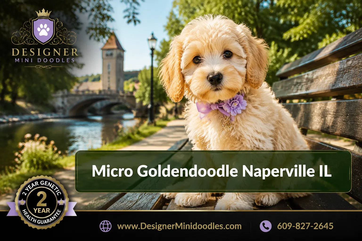 micro goldendoodle Naperville Illinois