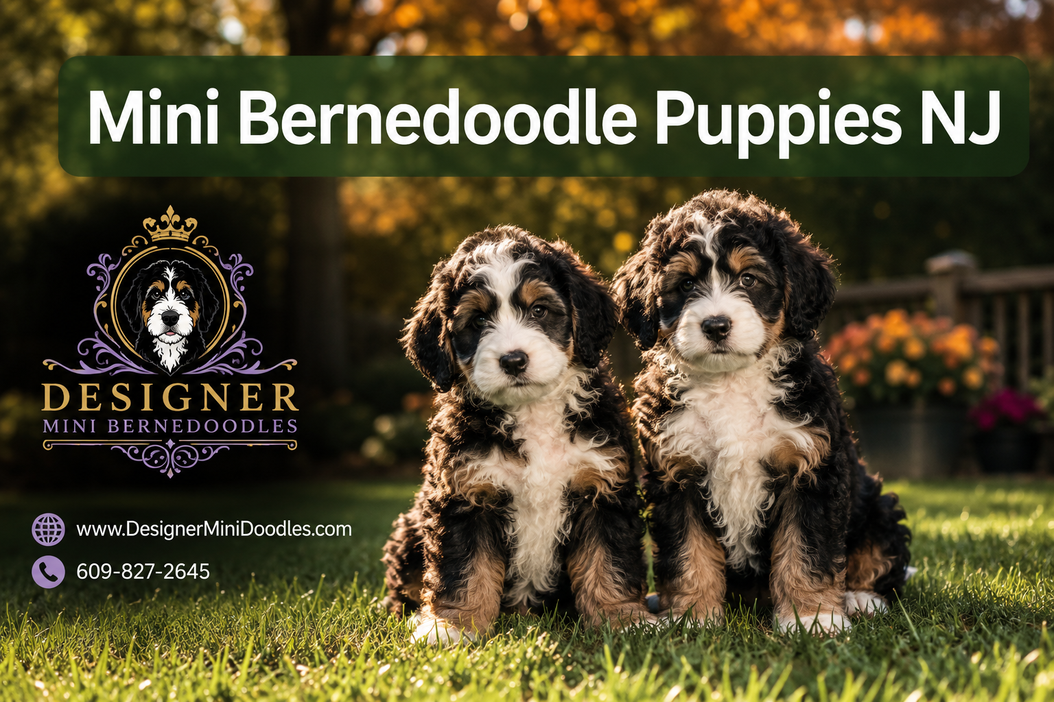 mini bernedoodle puppies New Jersey