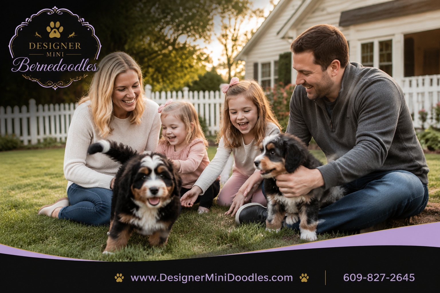 Mini Bernedoodle Puppies for Sale in New Jersey