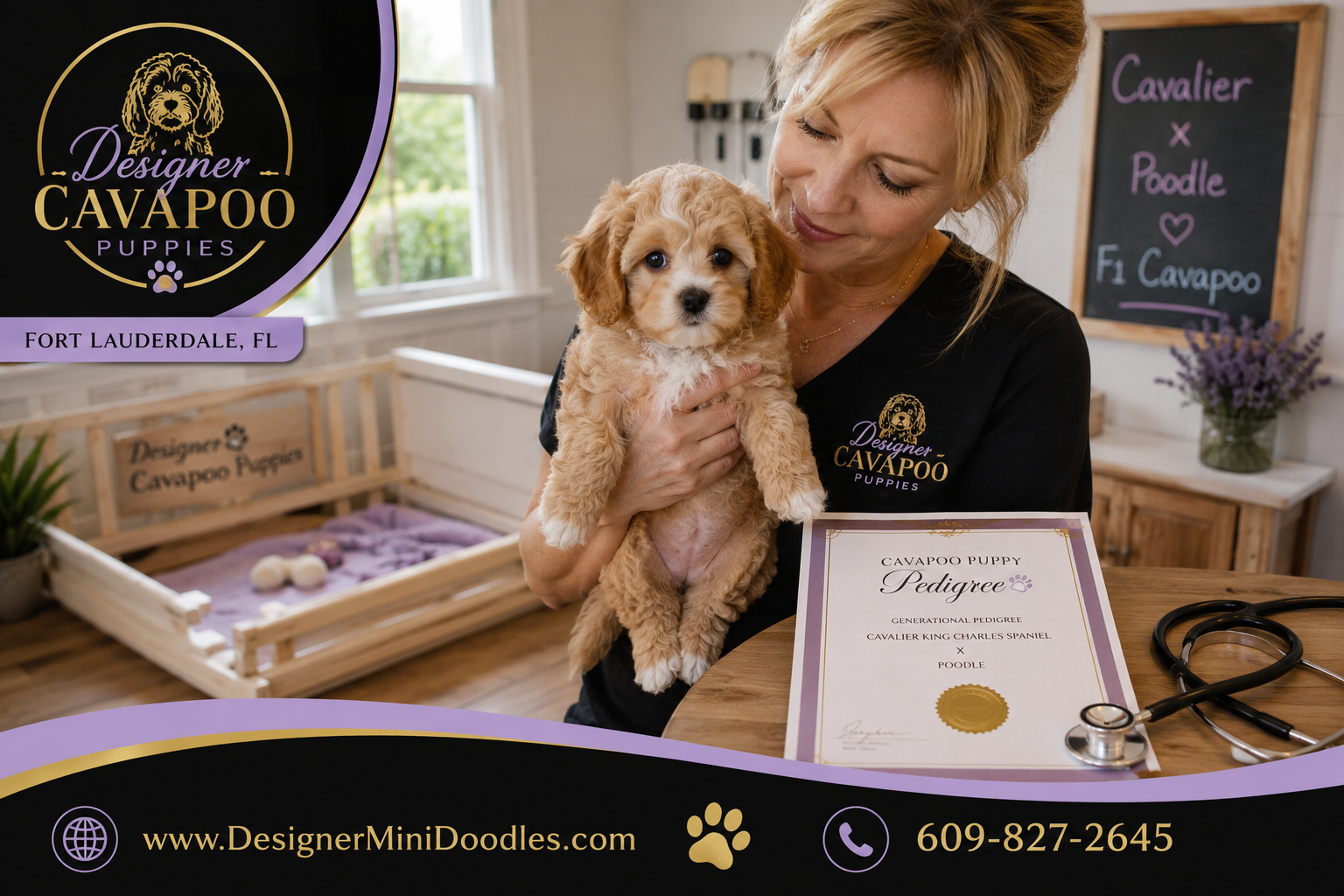 Cavapoo for sale Fort Lauderdale