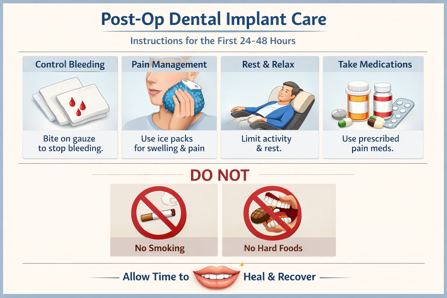 Post-Op Dental Implant Instructions: 2026 Recovery Guide