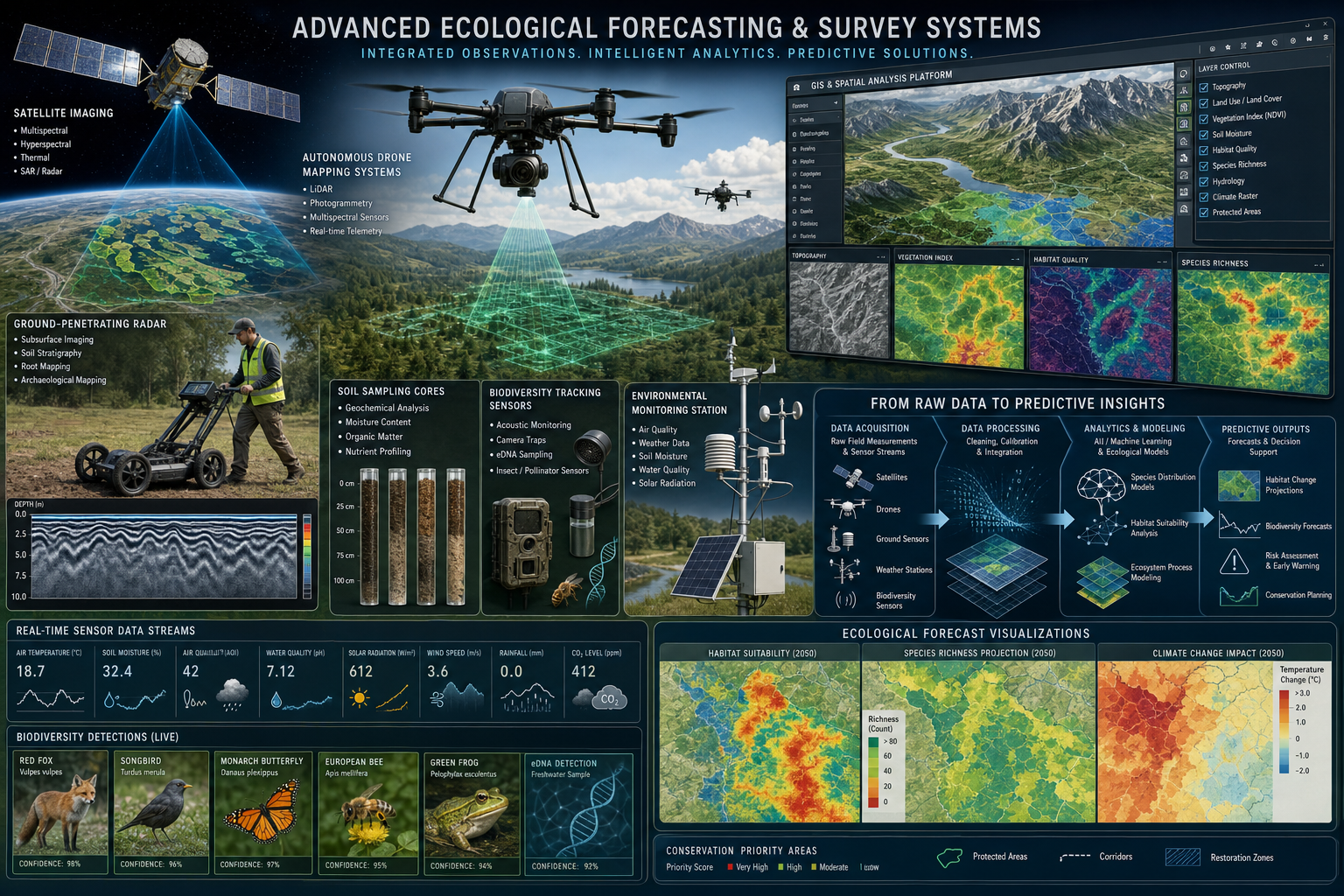 Applying Ecological Forecasting in Surveys: Tools for Predicting Development Impacts Before Breaking Ground in Practice