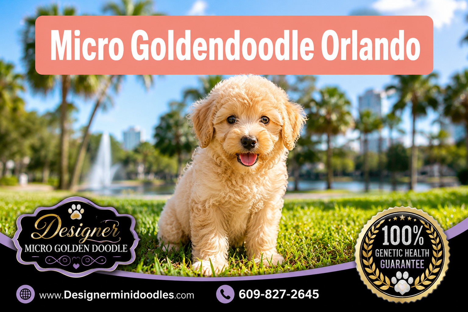 micro golden doodle Orlando