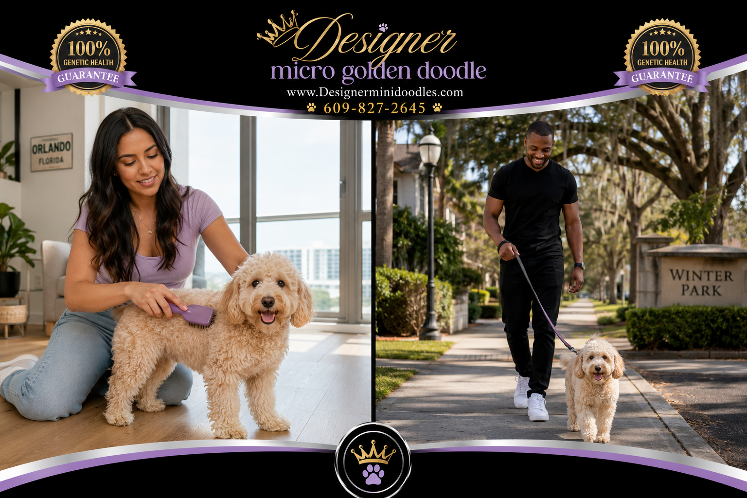 micro golden doodle Orlando