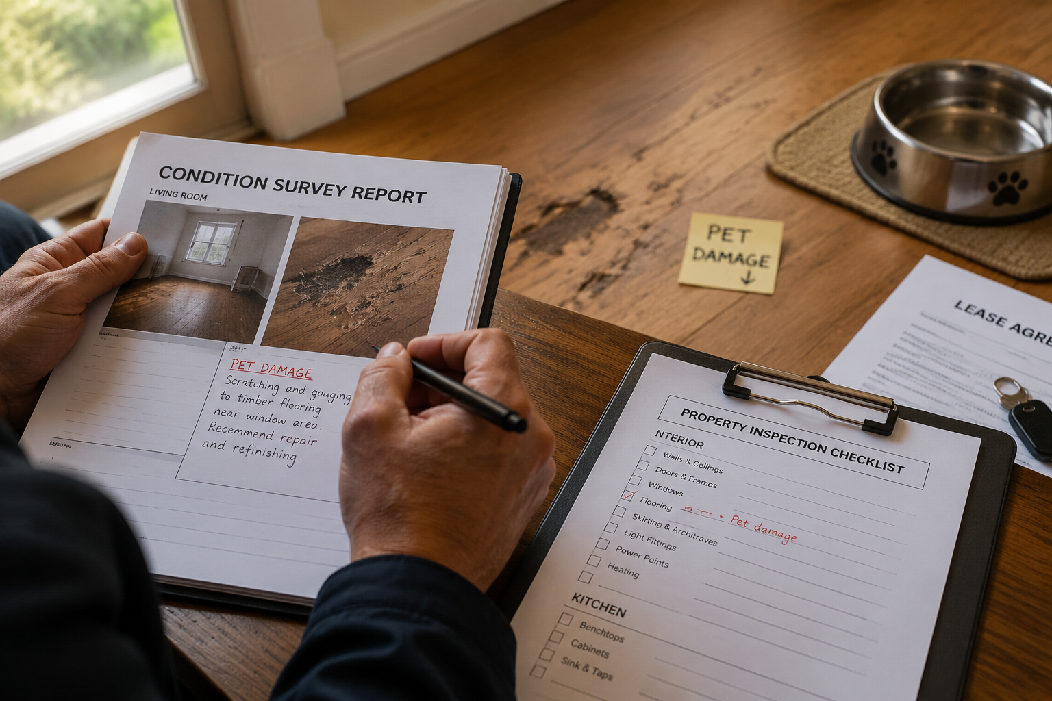 Physical Damage and Condition Survey Evidence