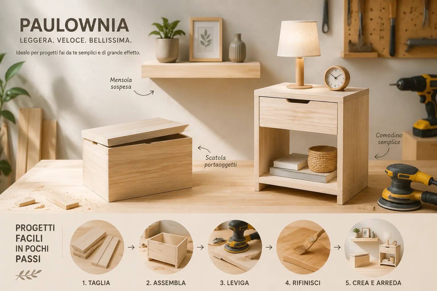 Finishing Your Paulownia Projects