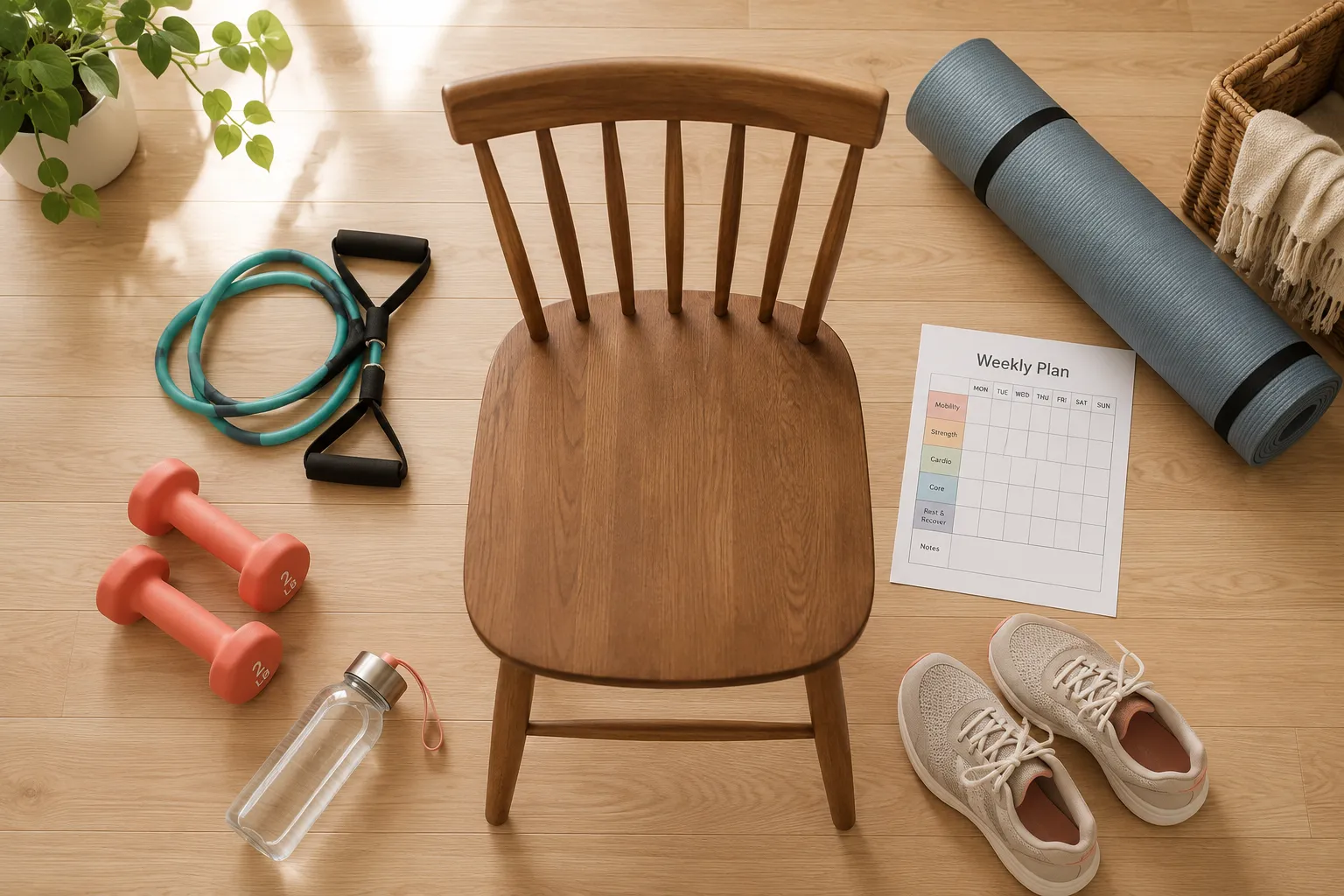 What Equipment Do You Need for Chair Workouts at Home?
