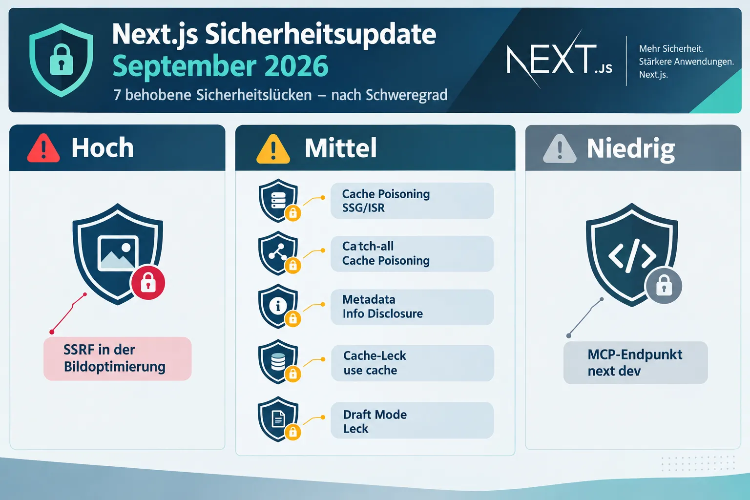 Handlungsempfehlung: So aktualisieren Sie jetzt
