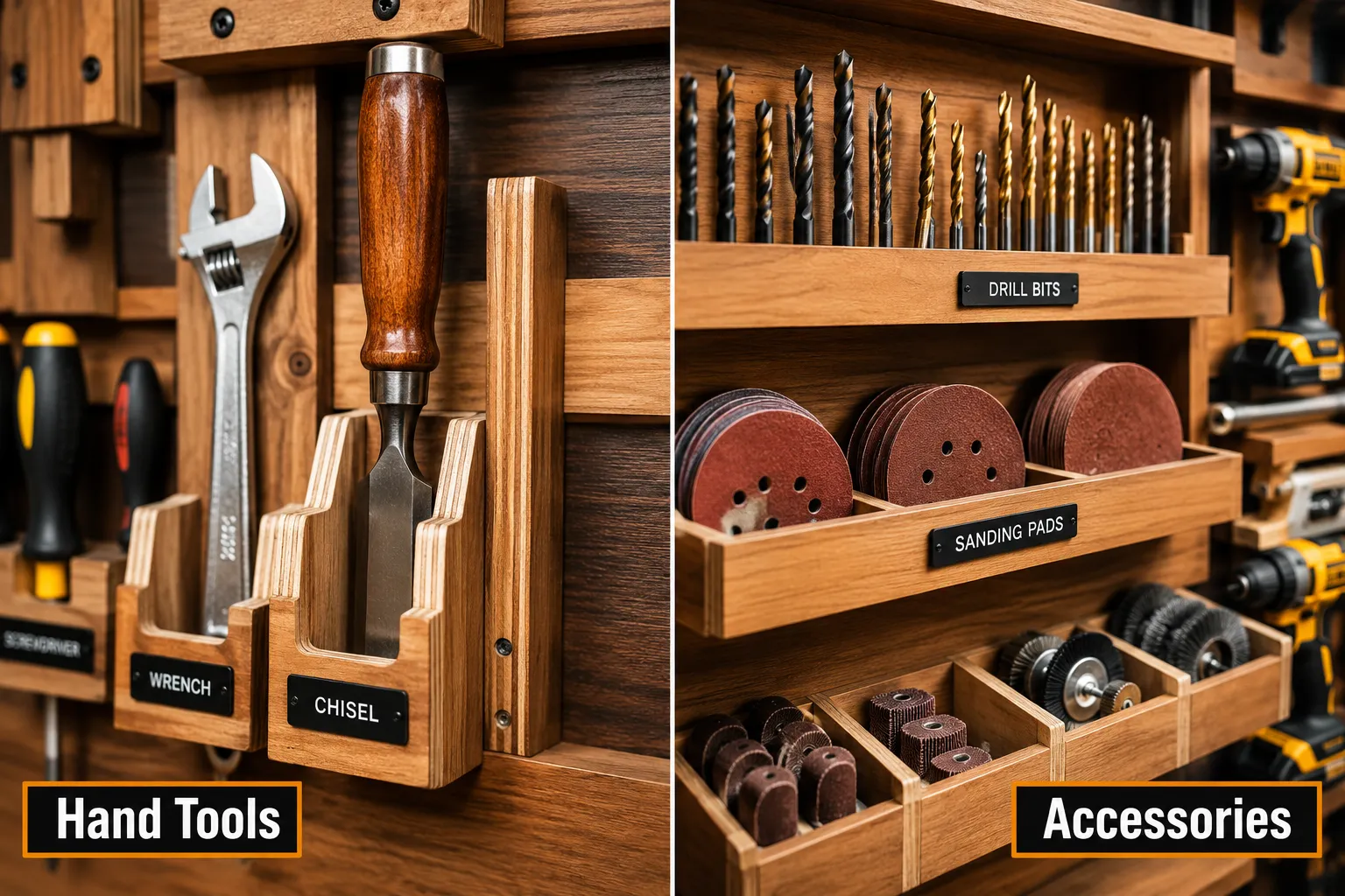 Building Custom Holders for Clamps and Hand Tools