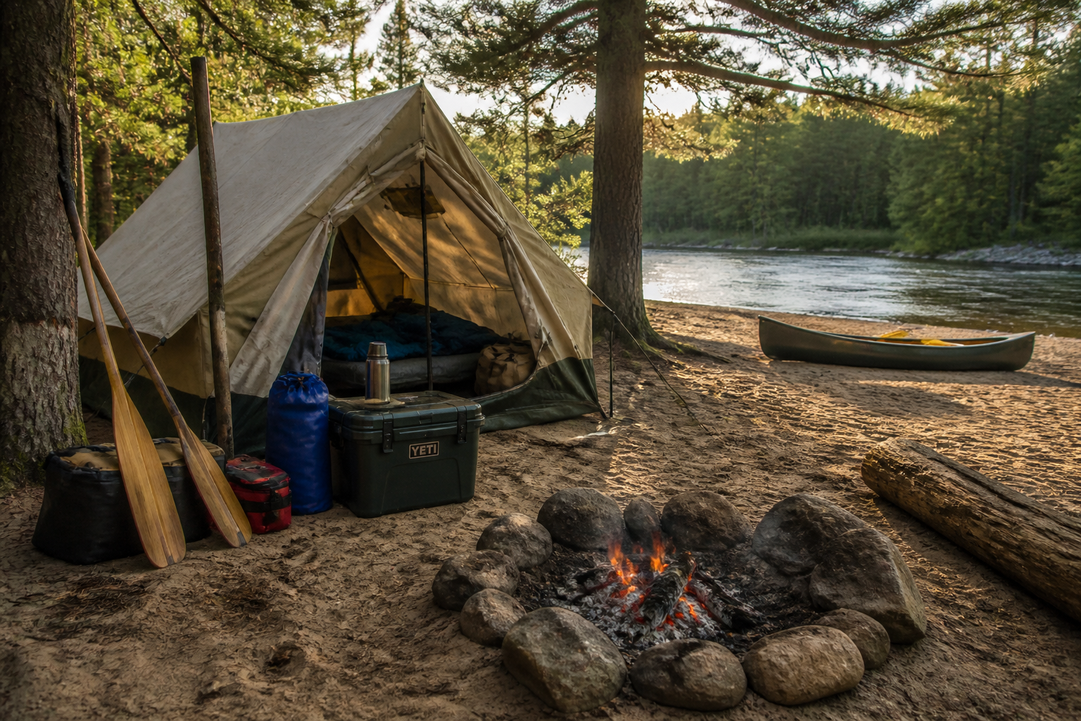 Saco River Camping