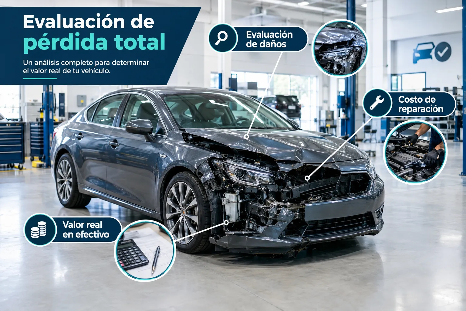 ¿Cuándo se declara un vehículo como pérdida total?