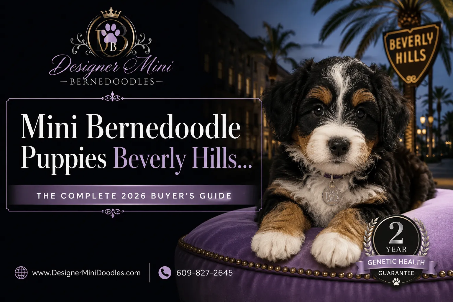 mini bernedoodle puppies Beverly Hills