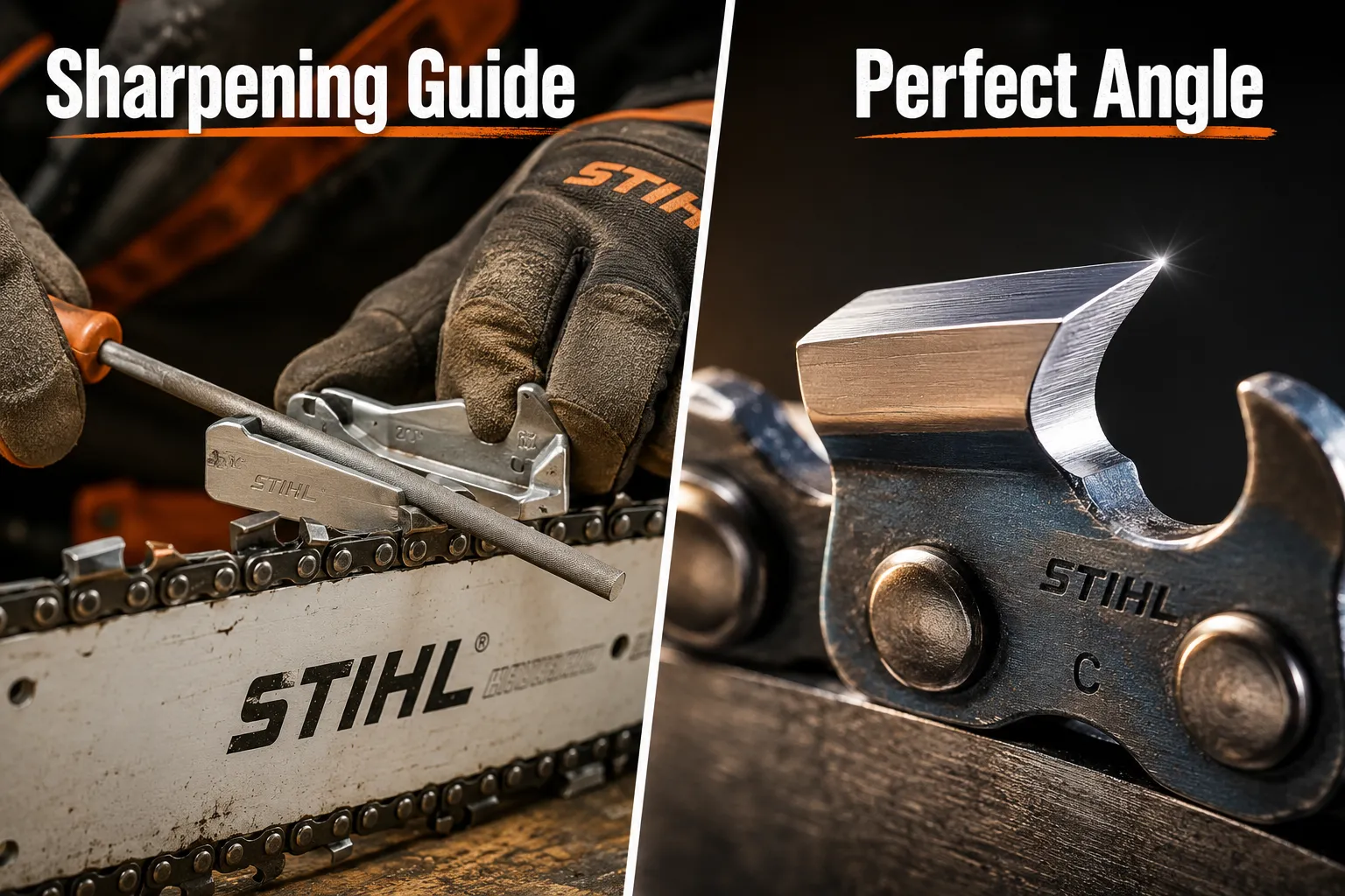 Step-by-Step Sharpening Process