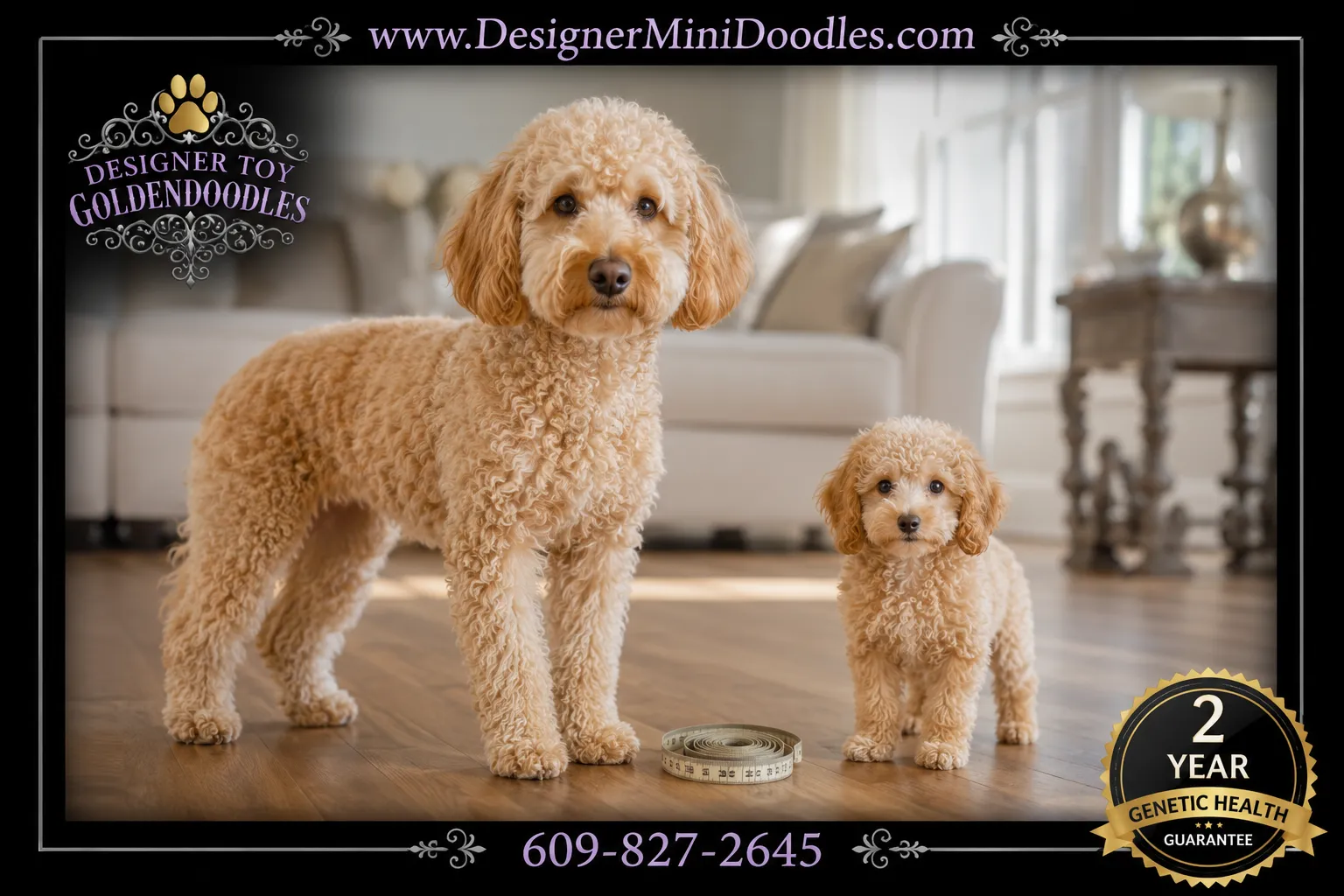 toy golden doodle