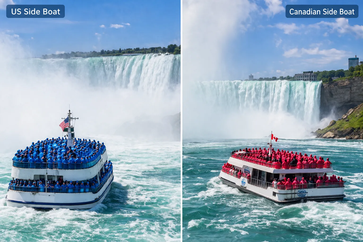 Which Boat Tour Gets You Closer to the Falls?