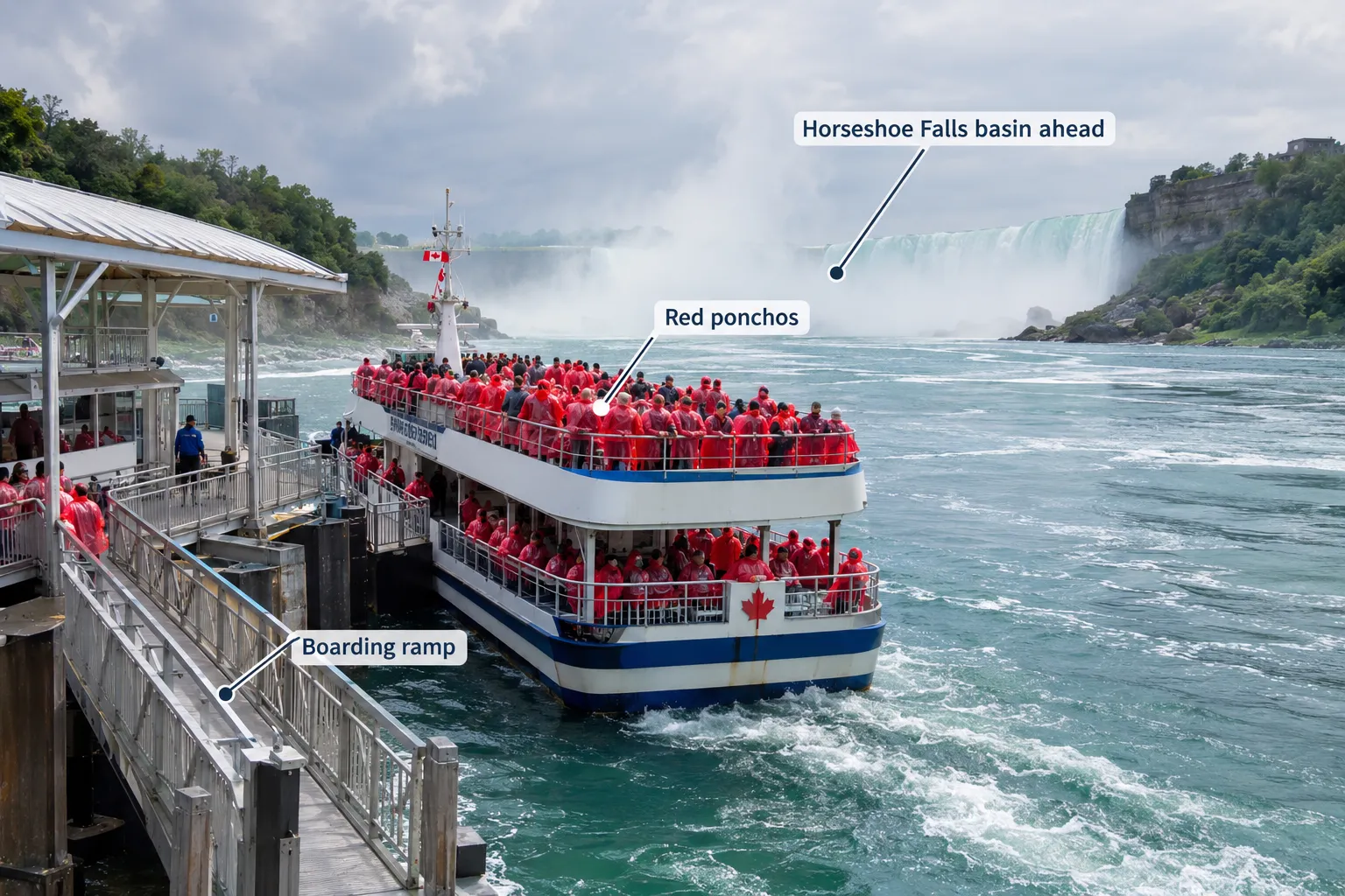 Niagara City Cruise / Hornblower (Canadian Side), Overview