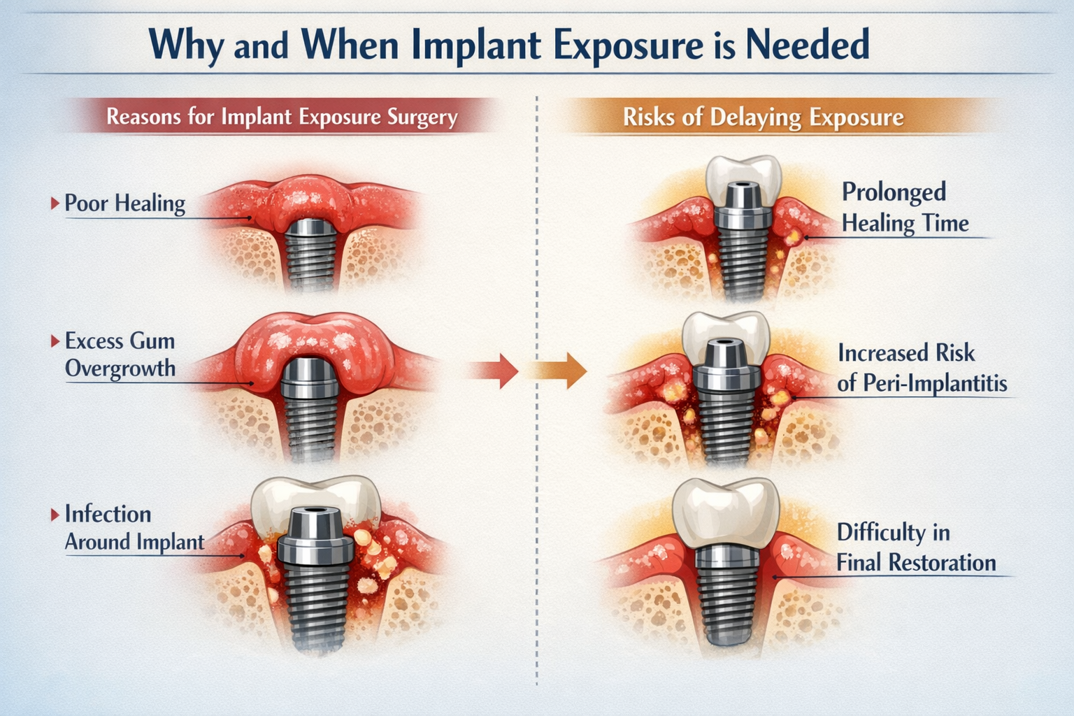 Implant Exposure Surgery