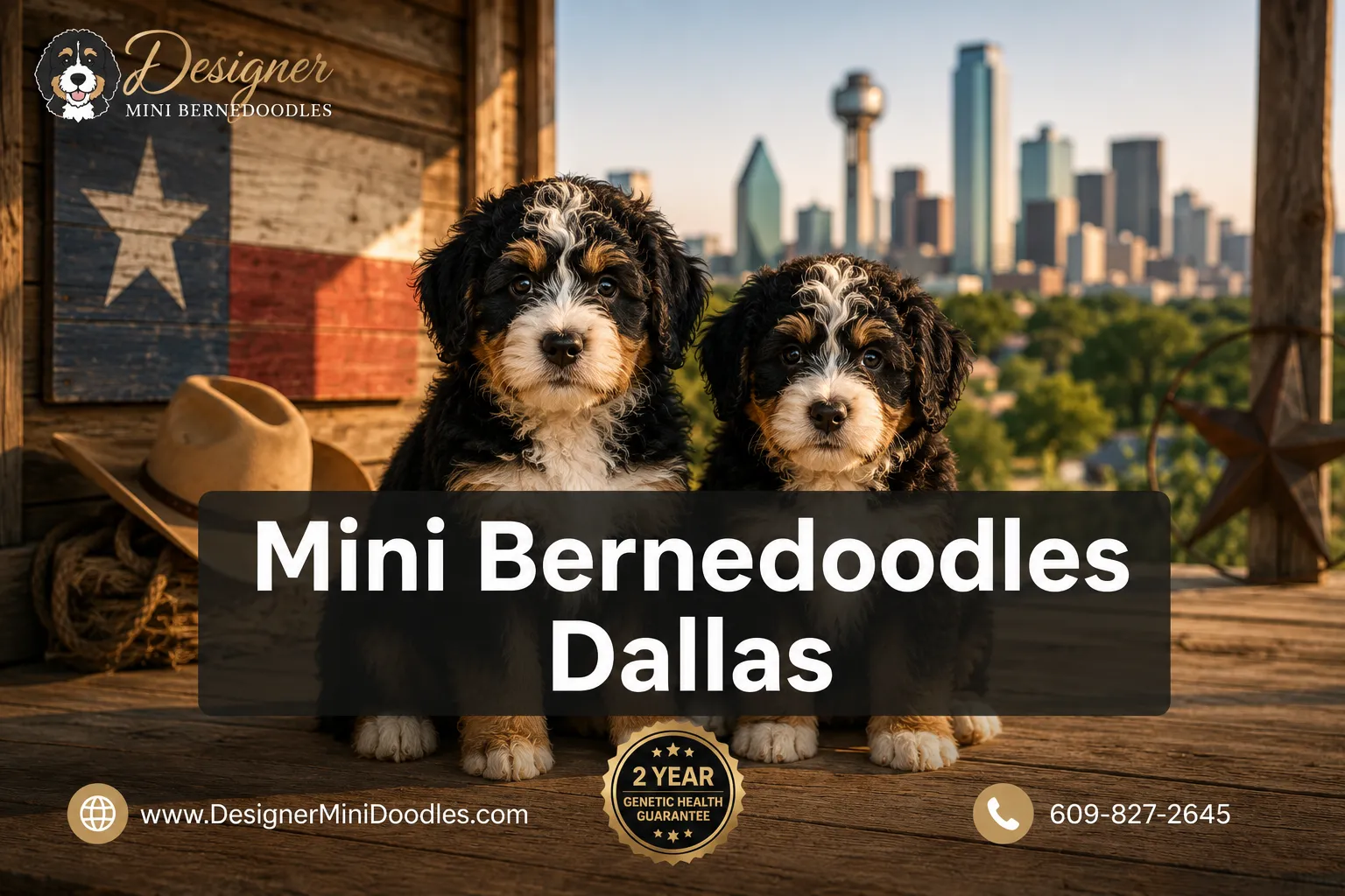 mini bernedoodles for sale Dallas