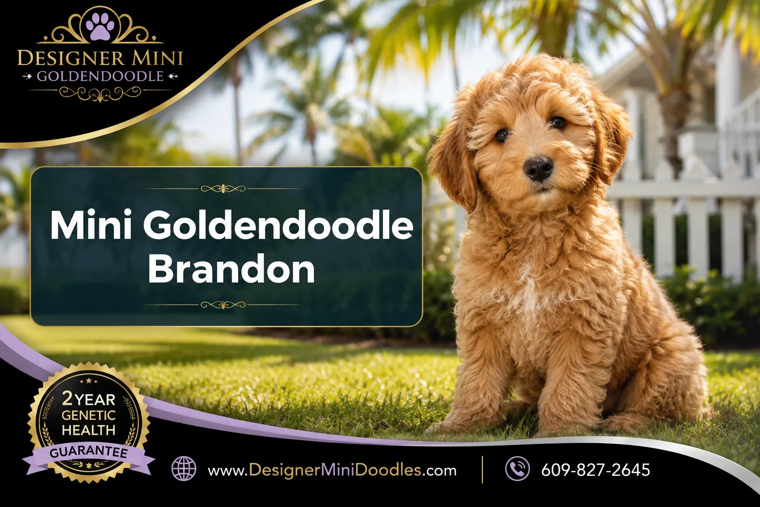 mini goldendoodle Brandon