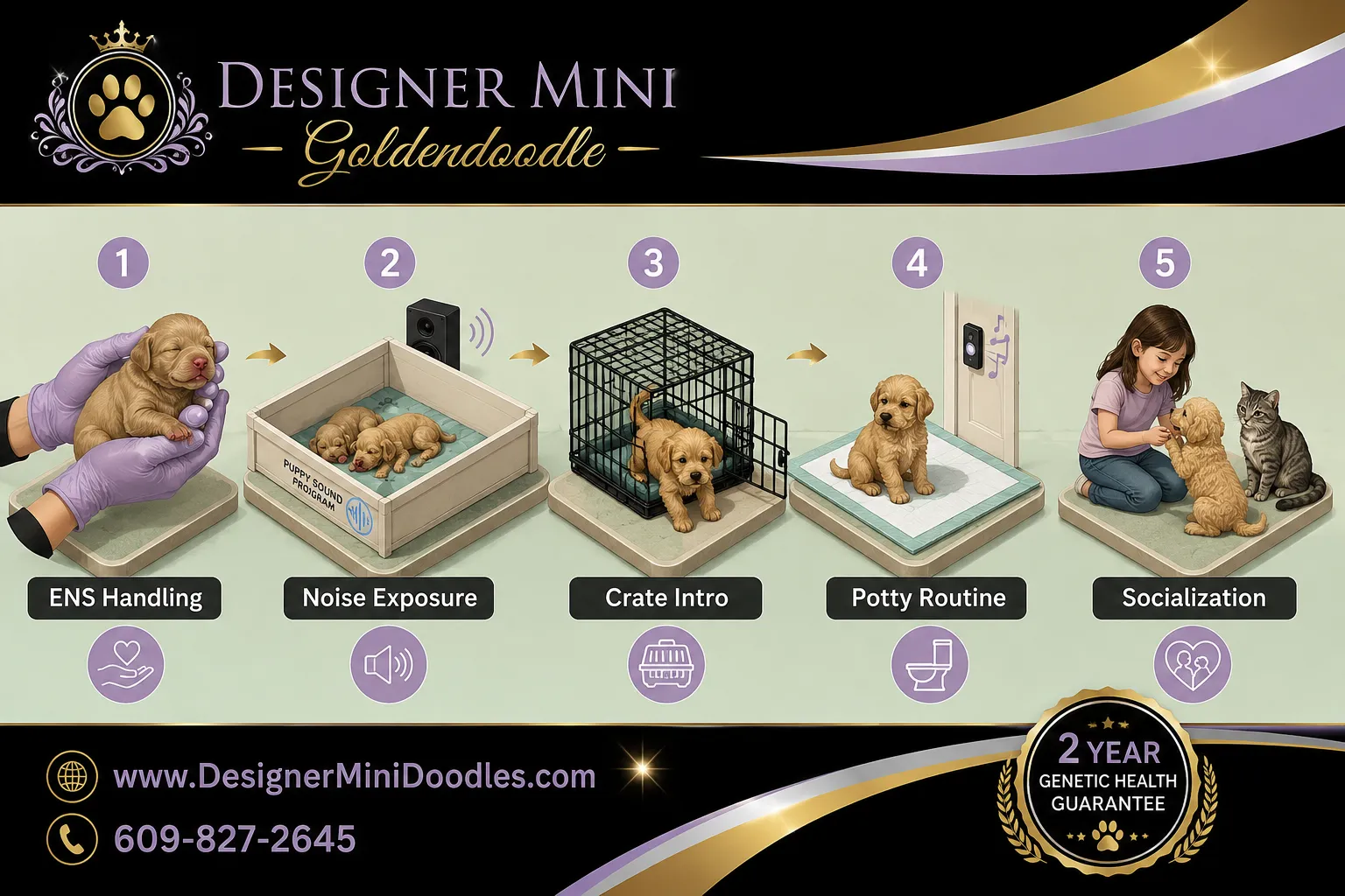 mini goldendoodle Brandon