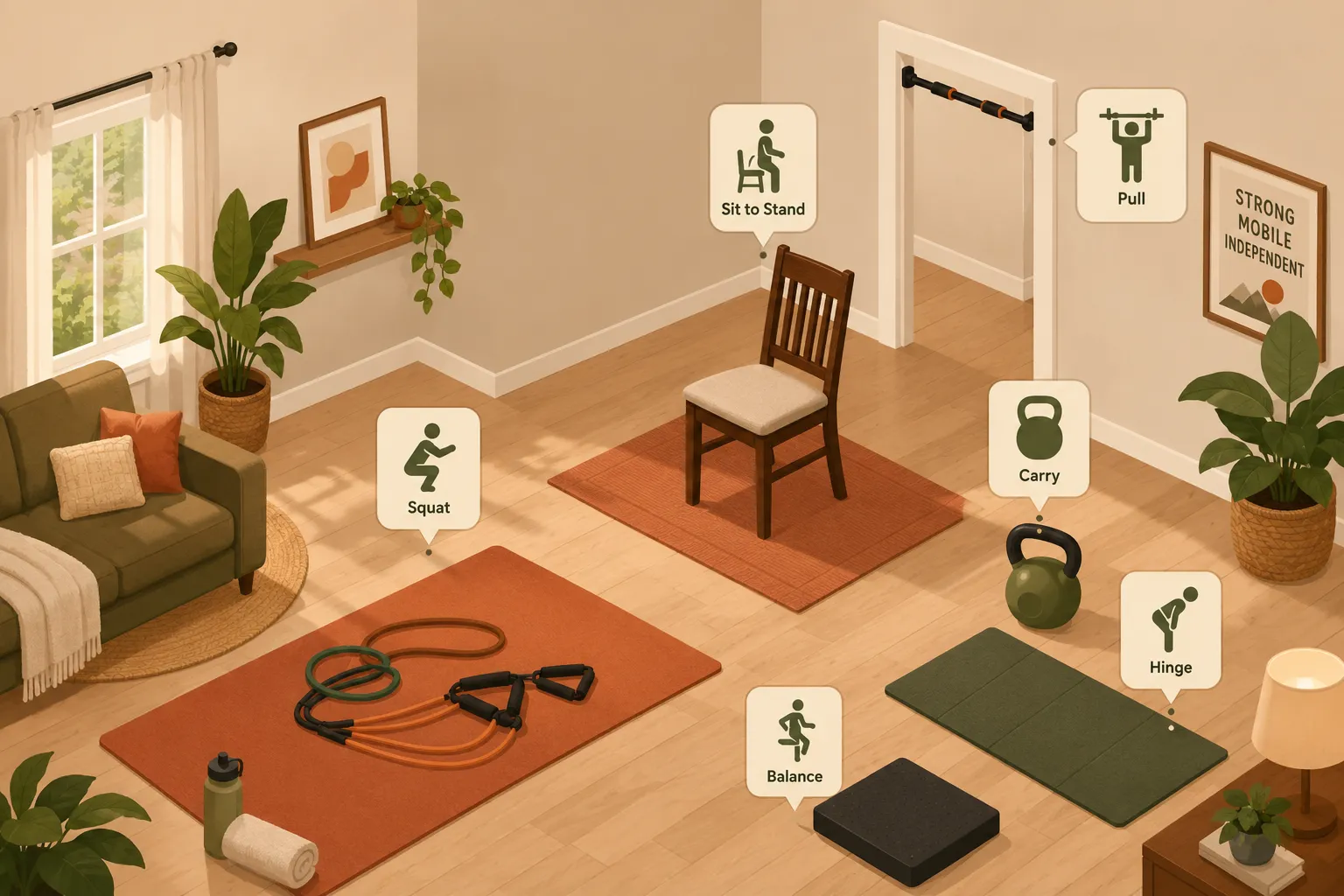 Best mobility exercises for people over 50 at home
