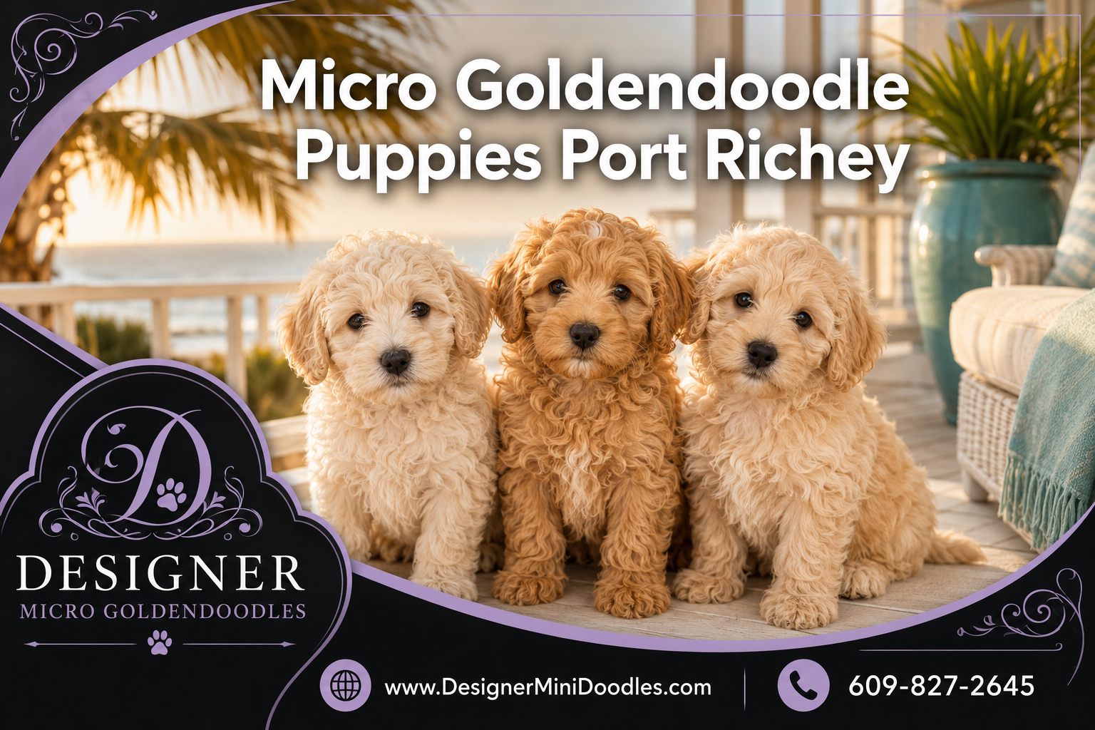 micro goldendoodle puppies Port Richey