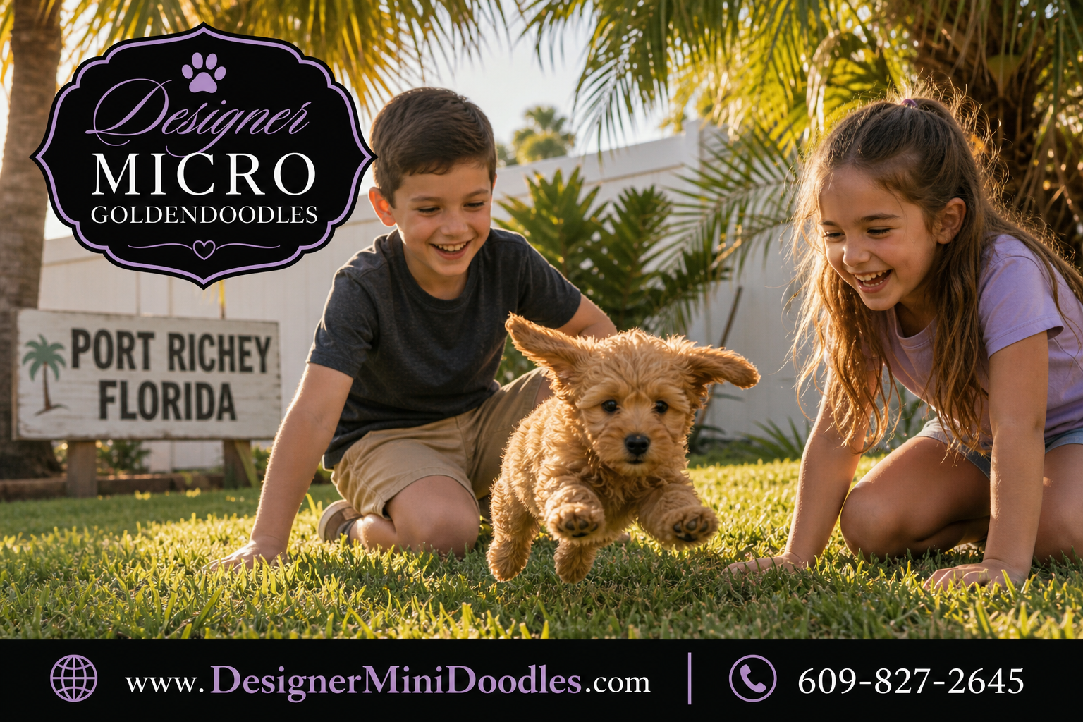 micro goldendoodle puppies Port Richey