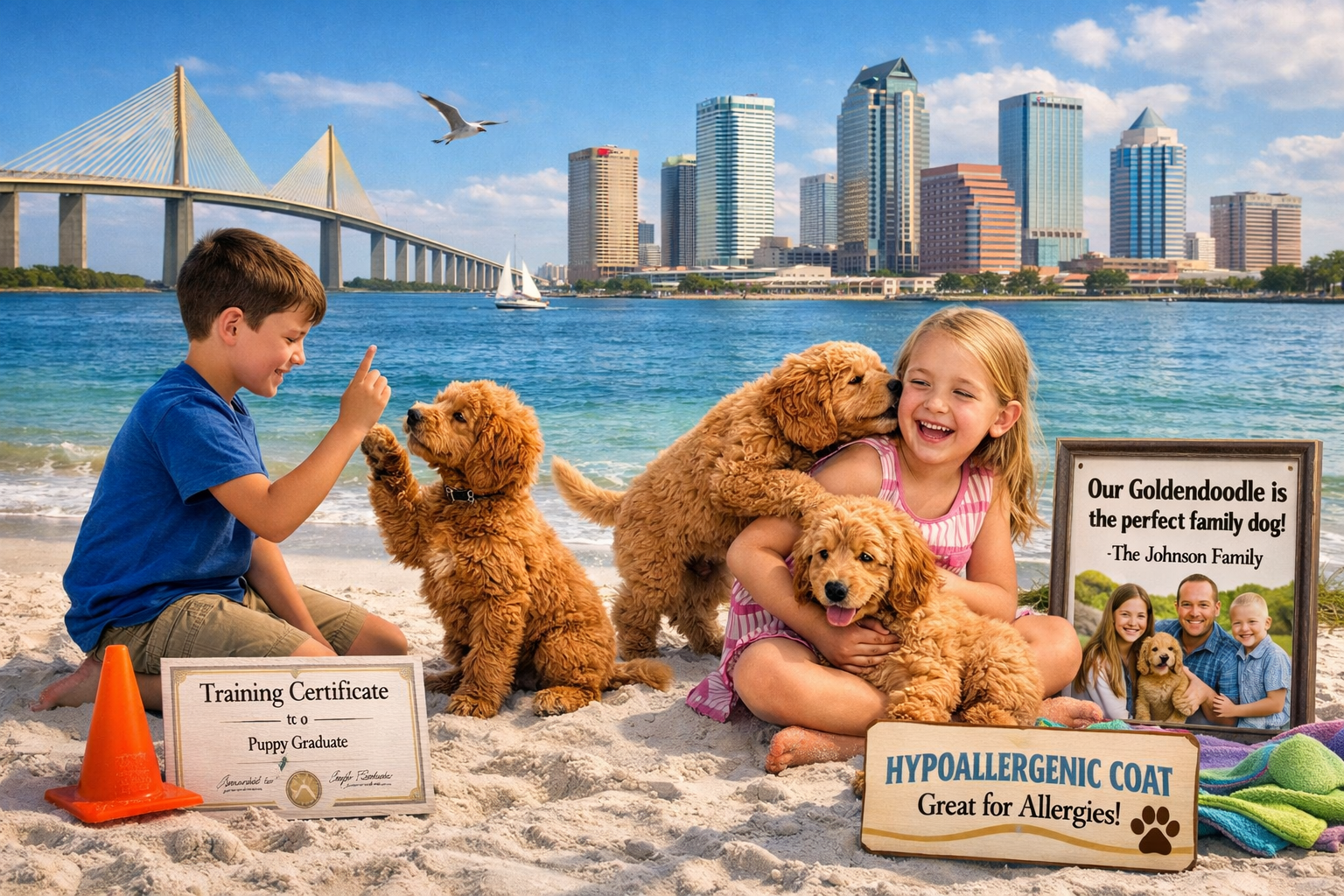 Mini Goldendoodle breeder in Tampa