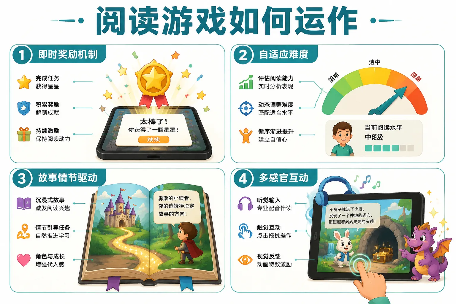 什么是儿童阅读游戏，它们如何运作
