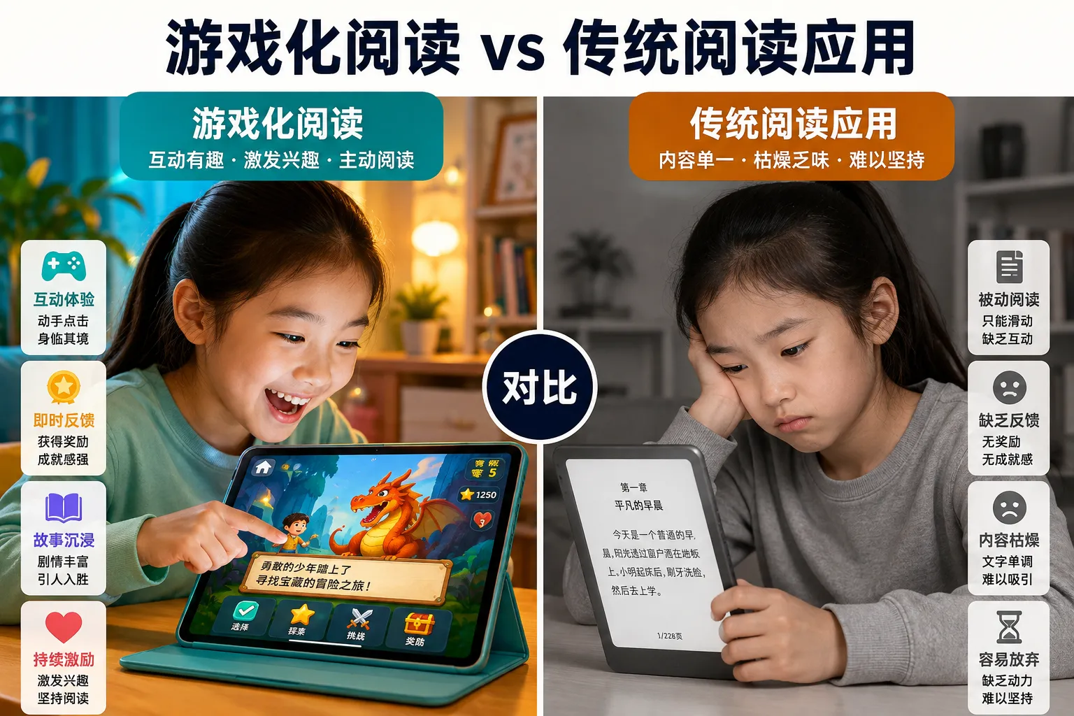 阅读游戏与传统阅读应用：哪个更好
